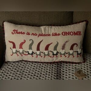 NWT High Quality Oversized Christmas Gnome decorative pillow down filled